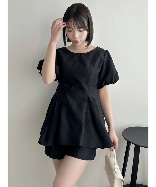 dazzlin 【藤井サチコラボ】フクレジャカードチュニック dazzlin パンツ 「藤井サチコラボ」フクレジャカードチュニック
