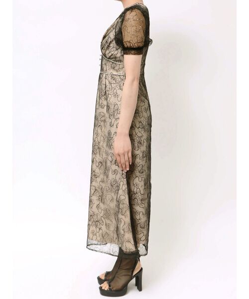 EATME（イートミー）の「Vネックレースワンピース（ワンピース・レディース・ブルー/アイボリー/その他1・MEDIUM/SMALL）」の21枚目の写真