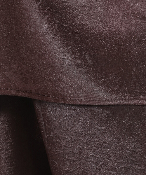 Firsthand（ファーストハンド）の「Firsthand/ファーストハンド チンツ加工 バックオープン キャミソールトップス / スパゲッティストラップ（キャミソール・レディース・ワイン/ブラック/ブラウン・FREE）」の10枚目の写真