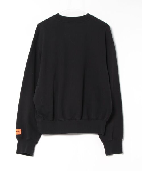 HERON PRESTON（ヘロンプレストン）の「HERON PRESTON/ヘロンプレストン/PRIVATE PROPERTY CREWNECK SWEAT（スウェット・メンズ・ブラック・S）」の2枚目の写真