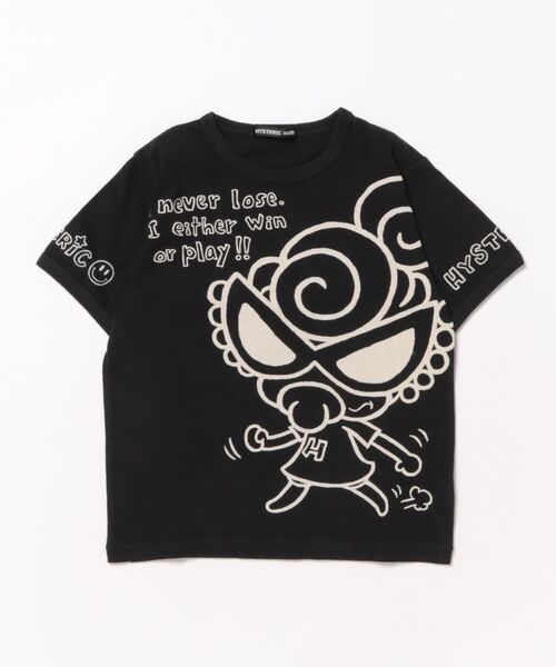 Hystericmini SELFISH BABY BORN TO LOVE リンガーTシャツ（Tシャツ