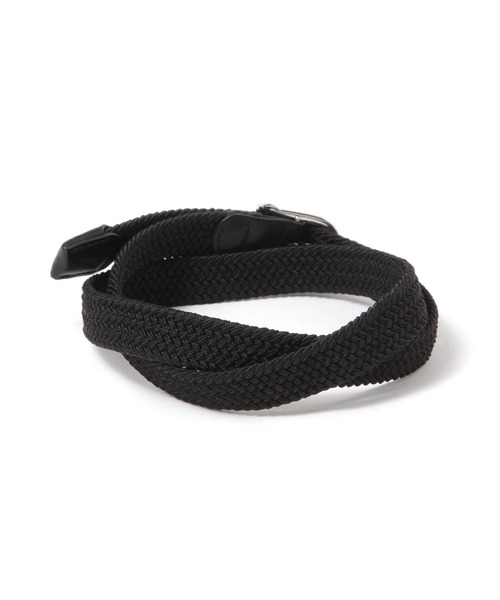 GLOBAL WORK（グローバルワーク）の「伸びる編みゴムナローベルト/326872（ベルト・レディース・ブラウン/ブラック・ONE SIZE）」の3枚目の写真