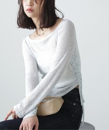 FREE'S MART | ◇メランジドロストシャーリングカットソー(Tシャツ/カットソー)