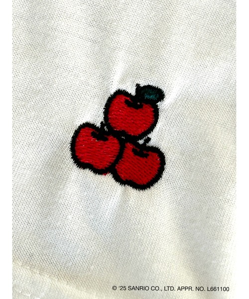 タグ付き【Rady × HELLO KITTY】 コラボ/スパンコール/Tシャツ Rady × Hello Kitty コラボ Tシャツ 4枚セット ビジュー付き