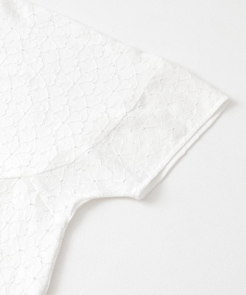 ITEMS URBANRESEARCH（アイテムズ アーバンリサーチ）の「バルーンスリーブレースプルオーバー（その他トップス・レディース・オフホワイト/ブラック・FREE）」の13枚目の写真