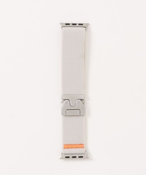 Fun & Daily（ファンアンドデイリー）の「Apple Watch Nylon Buckle Band / アップルウオッチ（デジタル腕時計・メンズ・グレー/ブラック/カーキ/ベージュ/ネイビー/オレンジ/ライトベージュ・A/B）」の4枚目の写真