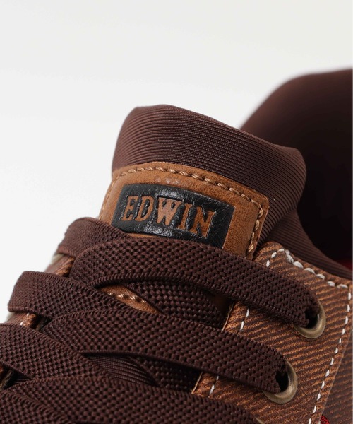 EDWIN(エドウィン)の「EDWIN 軽量・幅広 スニーカー(スニーカー・メンズ・ブラウン/ブラック・25.5cm/26cm/26.5cm/27cm/25cm)」の8枚目の写真