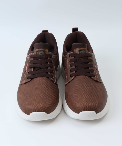 EDWIN(エドウィン)の「EDWIN 軽量・幅広 スニーカー(スニーカー・メンズ・ブラウン/ブラック・25.5cm/26cm/26.5cm/27cm/25cm)」の10枚目の写真