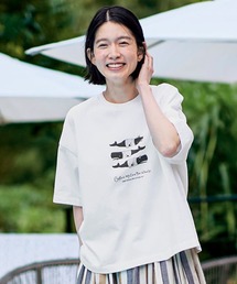 Sunny clouds | サニークラウズ　くじらの船長Ｔシャツ〈レディース〉(Tシャツ/カットソー)