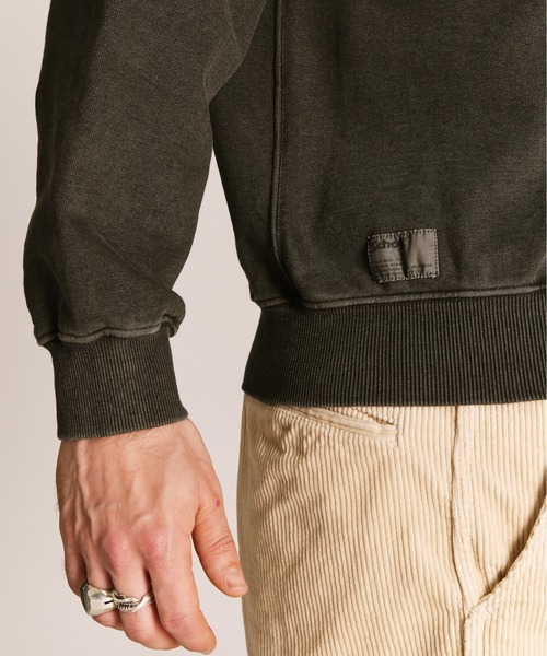 Schott(ショット)の「Schott/ショット/PIGMENT SO FAR SO GOOD CREW SWEAT/ピグメント ソー ファー ソー グッド クルースウェット(スウェット・メンズ・レッド/ブルーグレー/ブラック・2XL/XL/L/M)」の10枚目の写真