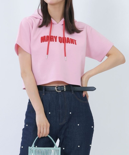 マリークワント サガラパーカ プルオーバー タグ付き 新品 マリークワント MARY QUANT サガラパーカ プルオーバー （ピンク