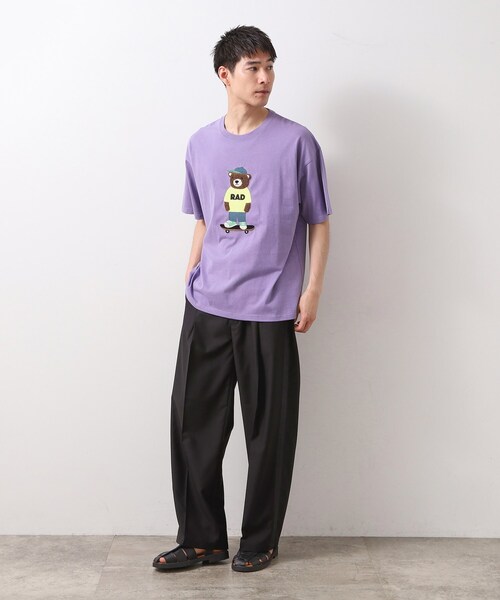 セール】アニマル刺繍半袖Tシャツ 【洗濯機OK/ユニセックス】（T