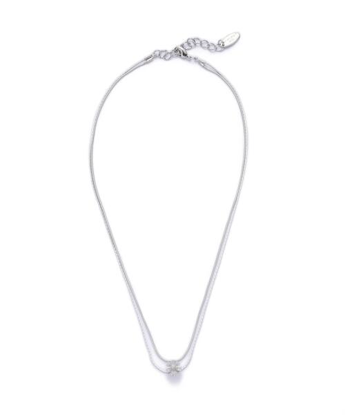 NATURAL BEAUTY BASIC（ナチュラルビューティーベーシック）の「ドームストーンツインネックレス（ネックレス・レディース・ゴールド/シルバー・ﾌﾘ-）」の3枚目の写真