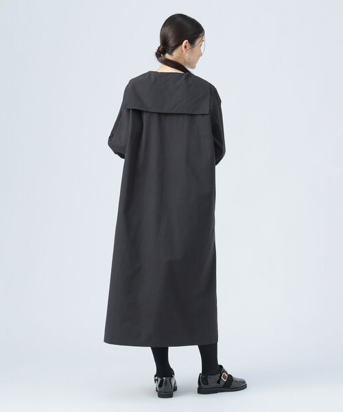 BEAMS HEART（ビームスハート）の「セーラー カラー ワンピース（ワンピース・レディース・ブルー/ダークグリーン/ブラック・FREE）」の6枚目の写真