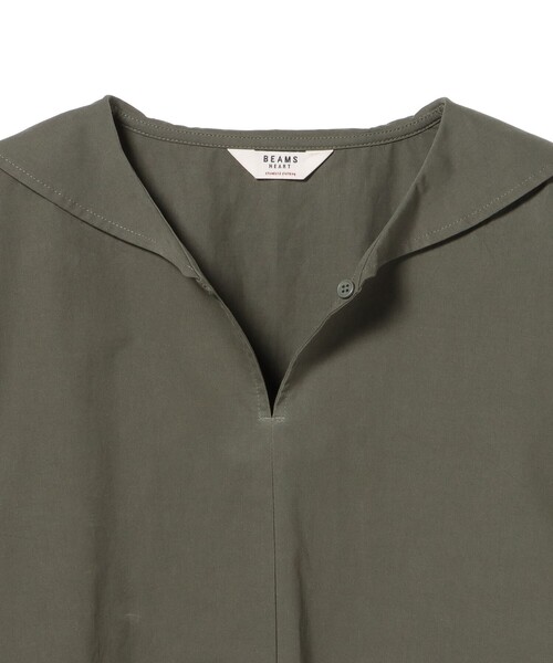 BEAMS HEART（ビームスハート）の「セーラー カラー ワンピース（ワンピース・レディース・ブルー/ダークグリーン/ブラック・FREE）」の14枚目の写真