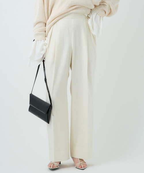 Chaos（カオス）の「Chaos(カオス)/ファームノームトラウザース　◆セットアップ可◆（その他パンツ・レディース・アイボリー/ブラウン系その他・36/38）」の5枚目の写真