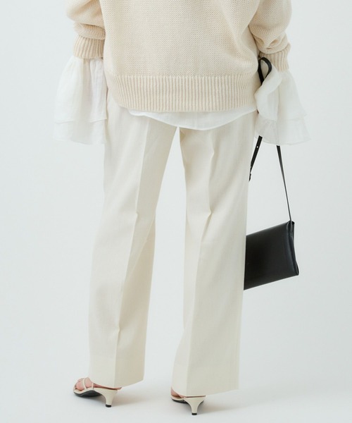 Chaos（カオス）の「Chaos(カオス)/ファームノームトラウザース　◆セットアップ可◆（その他パンツ・レディース・アイボリー/ブラウン系その他・36/38）」の8枚目の写真