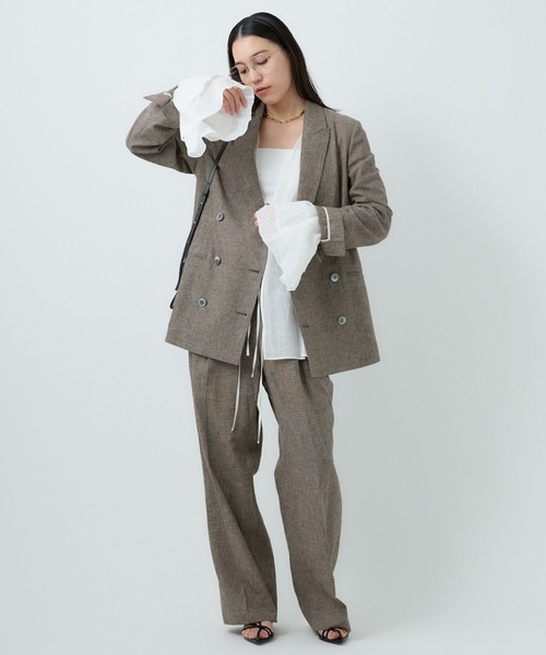 Chaos（カオス）の「Chaos(カオス)/ファームノームトラウザース　◆セットアップ可◆（その他パンツ・レディース・アイボリー/ブラウン系その他・36/38）」の11枚目の写真