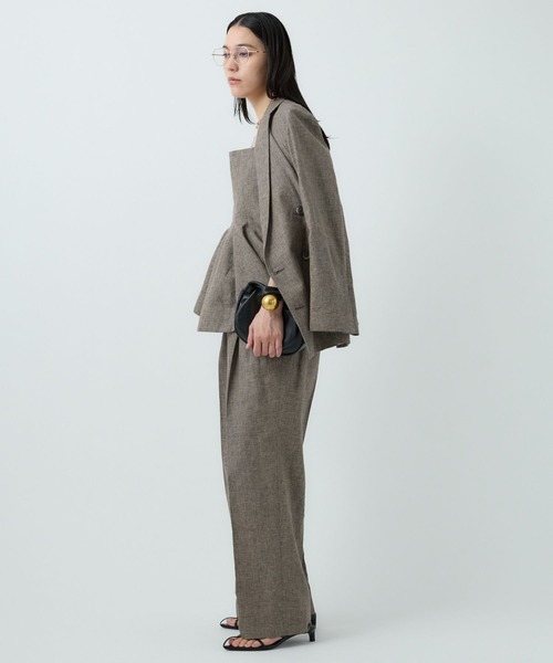 Chaos（カオス）の「Chaos(カオス)/ファームノームトラウザース　◆セットアップ可◆（その他パンツ・レディース・アイボリー/ブラウン系その他・36/38）」の10枚目の写真