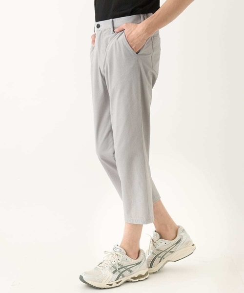 MK MICHEL KLEIN HOMME （エムケーミッシェルクランオム）の「【洗える / クロップド丈】サッカーストライプ パンツ（その他パンツ・メンズ・ブラック/ボルドー/グレー/アイボリー・44/46/50/48）」の15枚目の写真