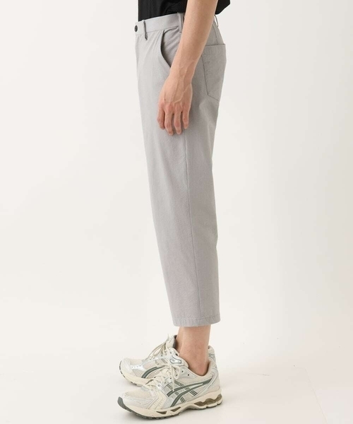 MK MICHEL KLEIN HOMME （エムケーミッシェルクランオム）の「【洗える / クロップド丈】サッカーストライプ パンツ（その他パンツ・メンズ・ブラック/ボルドー/グレー/アイボリー・44/46/50/48）」の16枚目の写真