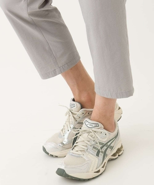 MK MICHEL KLEIN HOMME （エムケーミッシェルクランオム）の「【洗える / クロップド丈】サッカーストライプ パンツ（その他パンツ・メンズ・ブラック/ボルドー/グレー/アイボリー・44/46/50/48）」の20枚目の写真