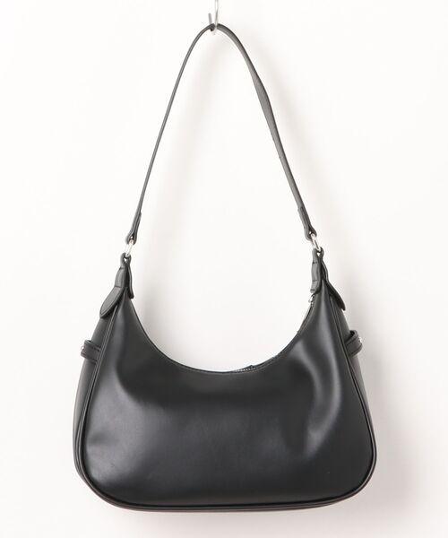 archives(アルシーヴ)の「ZIPディテールハーフムーンバッグ(ハンドバッグ・レディース・ブラック/ブラウン/キャメル・FREE)」の18枚目の写真