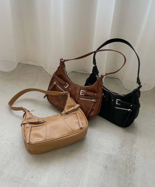 ✿リバティ✕パッチワーク✿　カテドラルウィンドウのハーフムーンバック　〈グレー〉 パッチワーク◇トートバッグ64 リバティ紫2 トートバッグ