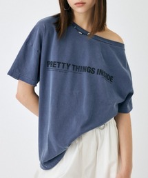 ONE SHOULDER Tシャツ