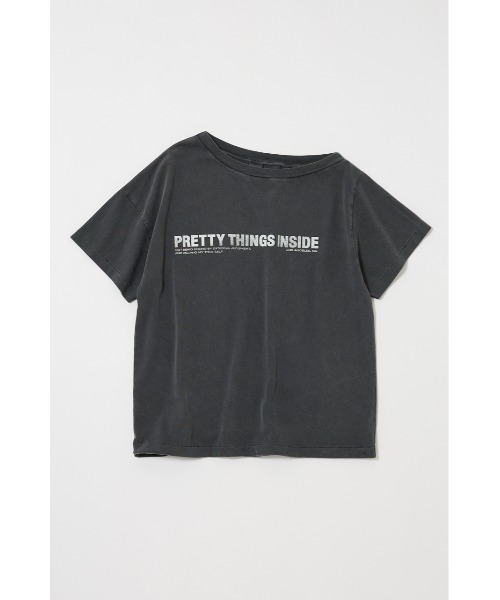 moussy ONE SHOULDER Tシャツ ピンク MOUSSY | ONE SHOULDER TEE (Tシャツ・カットソー(半袖) ) |SHEL