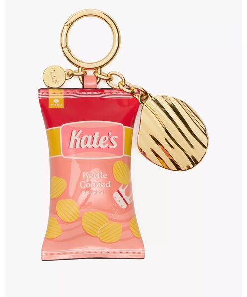 わちち　kate spade オンアロールピザ キーホルダーキーフォブ Slice Pizza Box Key Fob | Kate Spade New York