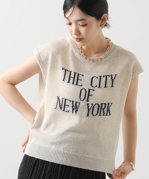 （終了間近）12/2限定価格【新品】Gready Brilliant ロゴニット セール】NEWYORKロゴニット（ニット/セーター）｜Gready
