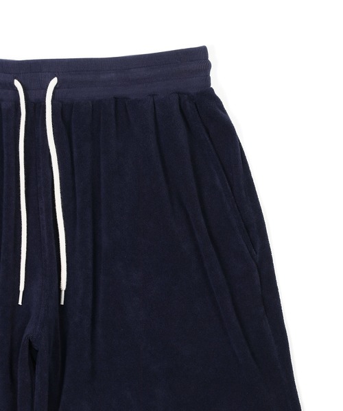 The DUFFER of ST.GEORGE(ザダファーオブセントジョージ)の「PIGMENT-DYE SETUP PILE SHORTS:ピグメント加工 セットアップ パイルショートパンツ(その他パンツ・メンズ・ホワイト/ミント/ネイビー・X-LARGE/LARGE/MEDIUM)」の19枚目の写真