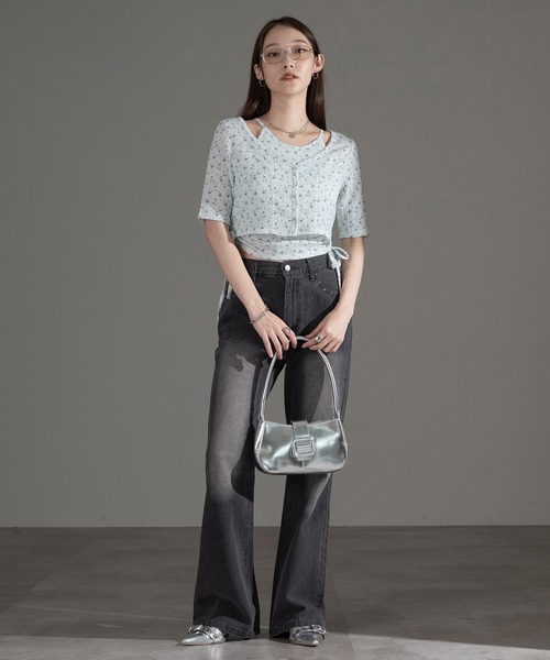 apres jour mignon(アプレジュールミニョン)の「カップ付きキャミセット【ZOZOTOWN限定アイテム】(アンサンブル・レディース・ブラウン系その他/アイボリー/ブルー/ネイビー・フリー/X-LARGE)」の12枚目の写真