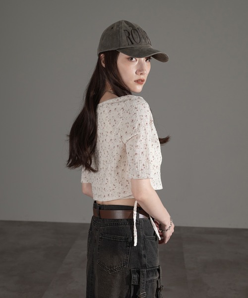 apres jour mignon(アプレジュールミニョン)の「カップ付きキャミセット【ZOZOTOWN限定アイテム】(アンサンブル・レディース・ブラウン系その他/アイボリー/ブルー/ネイビー・フリー/X-LARGE)」の15枚目の写真