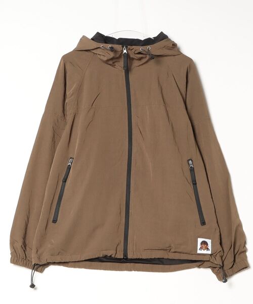 ジップパーカー/ナイロン/GRY/mc000146u-72021-9409 46 ジップパーカー/ナイロン/GRY/mc000146u-72021-9409 46