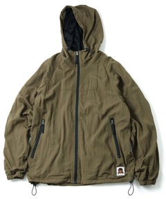 レーヨンナイロンジップパーカー
