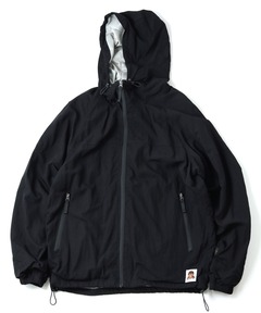 レーヨンナイロンジップパーカー
