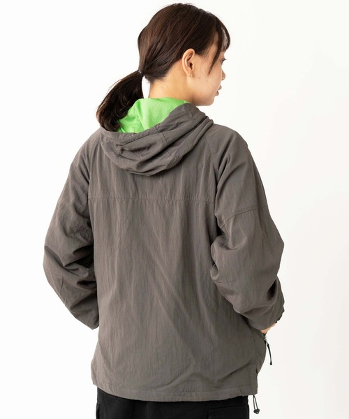 ジップパーカー/ナイロン/GRY/mc000146u-72021-9409 46 ジップパーカー/ナイロン/GRY/mc000146u-72021-9409 46