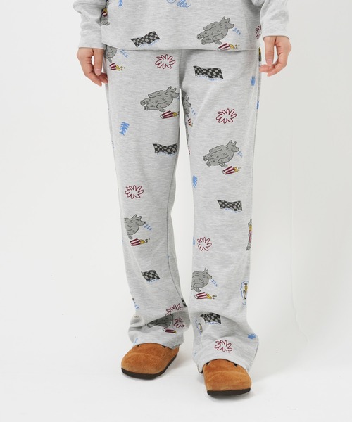 Common Noun(コモン ナウン)の「“CAT”&“DOG” norahi サーマルパンツ(その他パンツ・レディース・オフホワイト/グレー・M/L)」の11枚目の写真