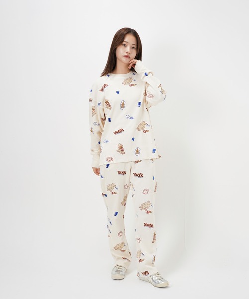 Common Noun(コモン ナウン)の「“CAT”&“DOG” norahi サーマルパンツ(その他パンツ・レディース・オフホワイト/グレー・M/L)」の14枚目の写真