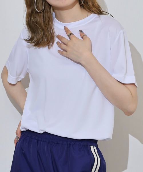 TRUSS(トラス)の「TRUSS アクティブTシャツ(Tシャツ/カットソー・レディース・ホワイト/レッド/ロイヤルブルー・S/M/5XL/6XL/7XL/L/4XL)」の7枚目の写真