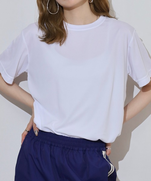 TRUSS(トラス)の「TRUSS アクティブTシャツ(Tシャツ/カットソー・レディース・ホワイト/レッド/ロイヤルブルー・S/M/5XL/6XL/7XL/L/4XL)」の8枚目の写真