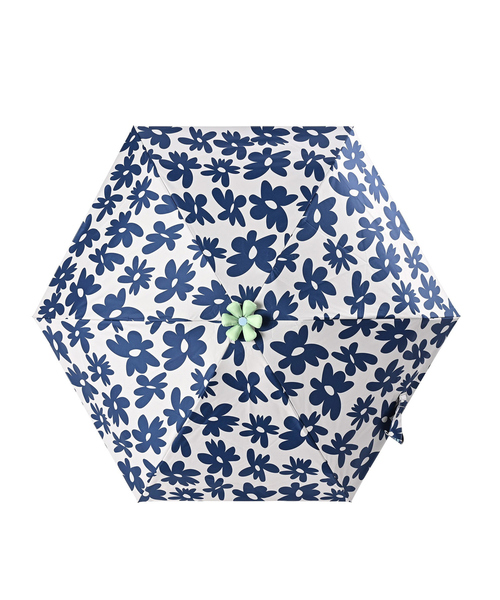 collex（コレックス）の「Ohana Parasol 折りたたみ日傘 フラワー【assa】（折りたたみ傘・レディース・ピンク/ネイビー・フリー）」の7枚目の写真