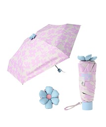 collex | Ohana Parasol 折りたたみ日傘 フラワー【assa】(折りたたみ傘)