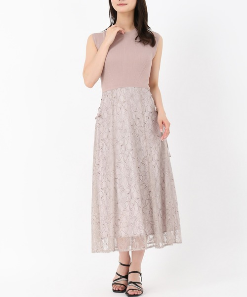 サイドレースアップワンピース Apuweiser-riche（アプワイザーリッシェ）の「サイドレースアップ