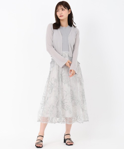 MISCH MASCH(ミッシュマッシュ)の「サイドレースアップニットドッキングワンピース(ワンピース・レディース・ピンク/グレー/ブラック・フリ-)」の19枚目の写真