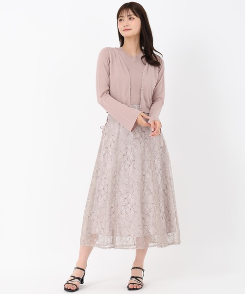 サイドレースアップワンピース Apuweiser-riche（アプワイザーリッシェ）の「サイドレースアップ