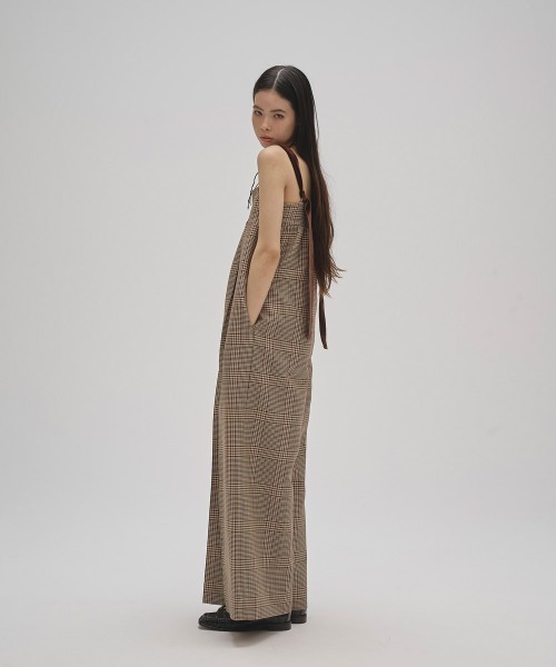 サロペット・オーバーオール・オールインワン TODAYFUL check wide conbinaison Check Wide Combinaison（つなぎ/オールインワン）｜TODAYFUL