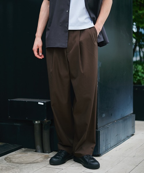 MARKAWARE/marka】オーガニックコットン 40/2 ギャバジン